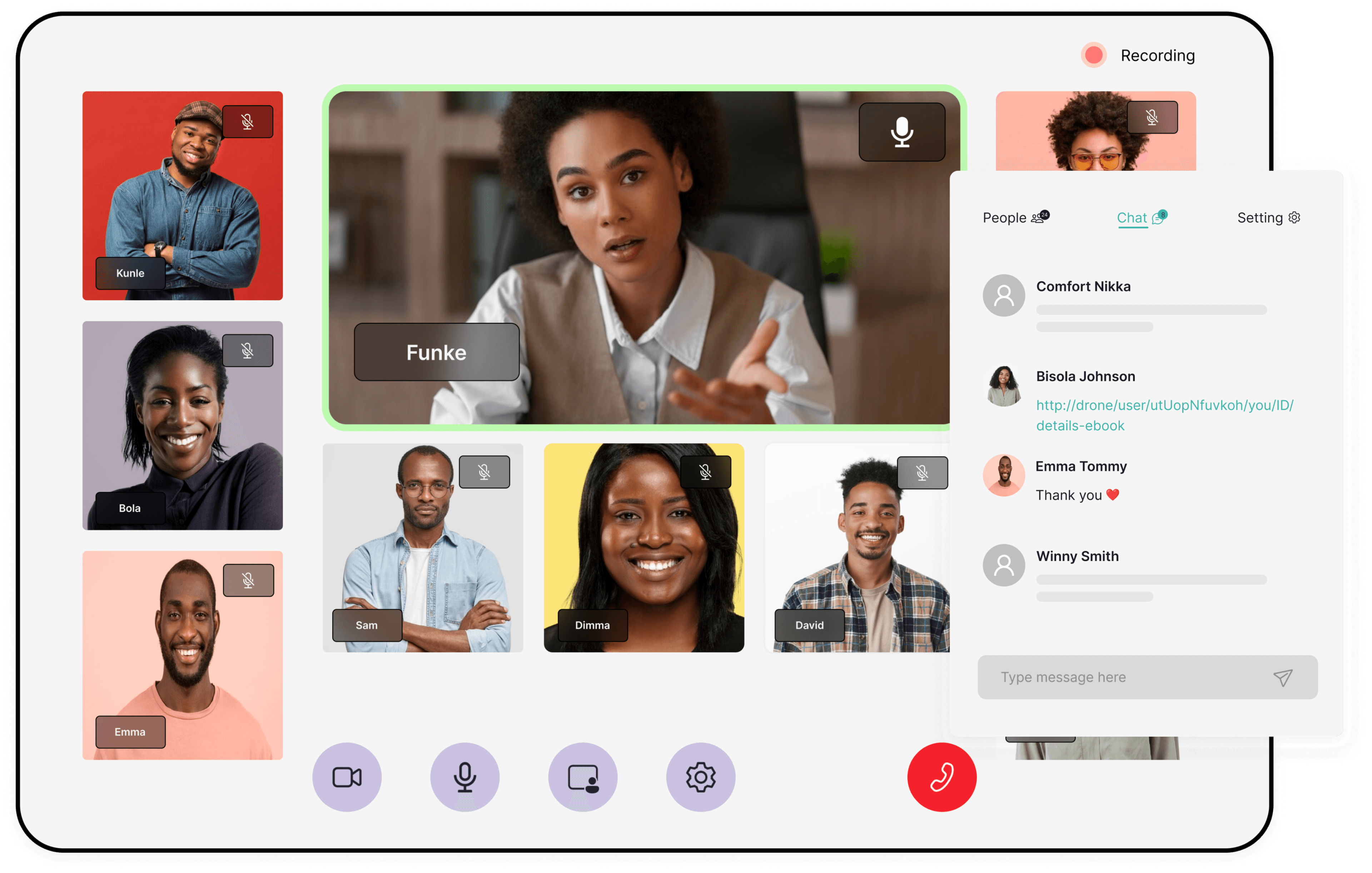 Virtual event and live class hosting platform