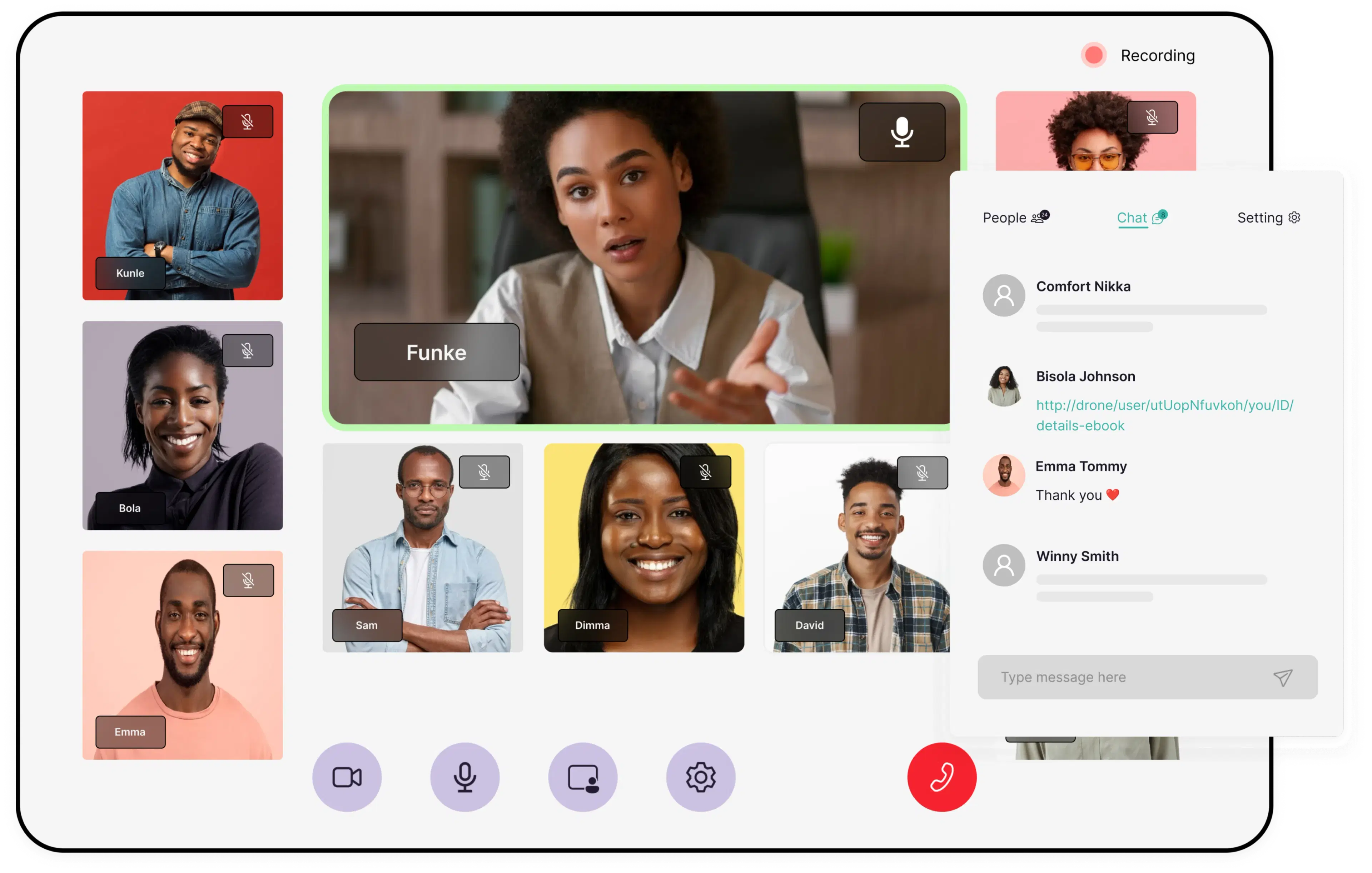 Virtual event and live class hosting platform